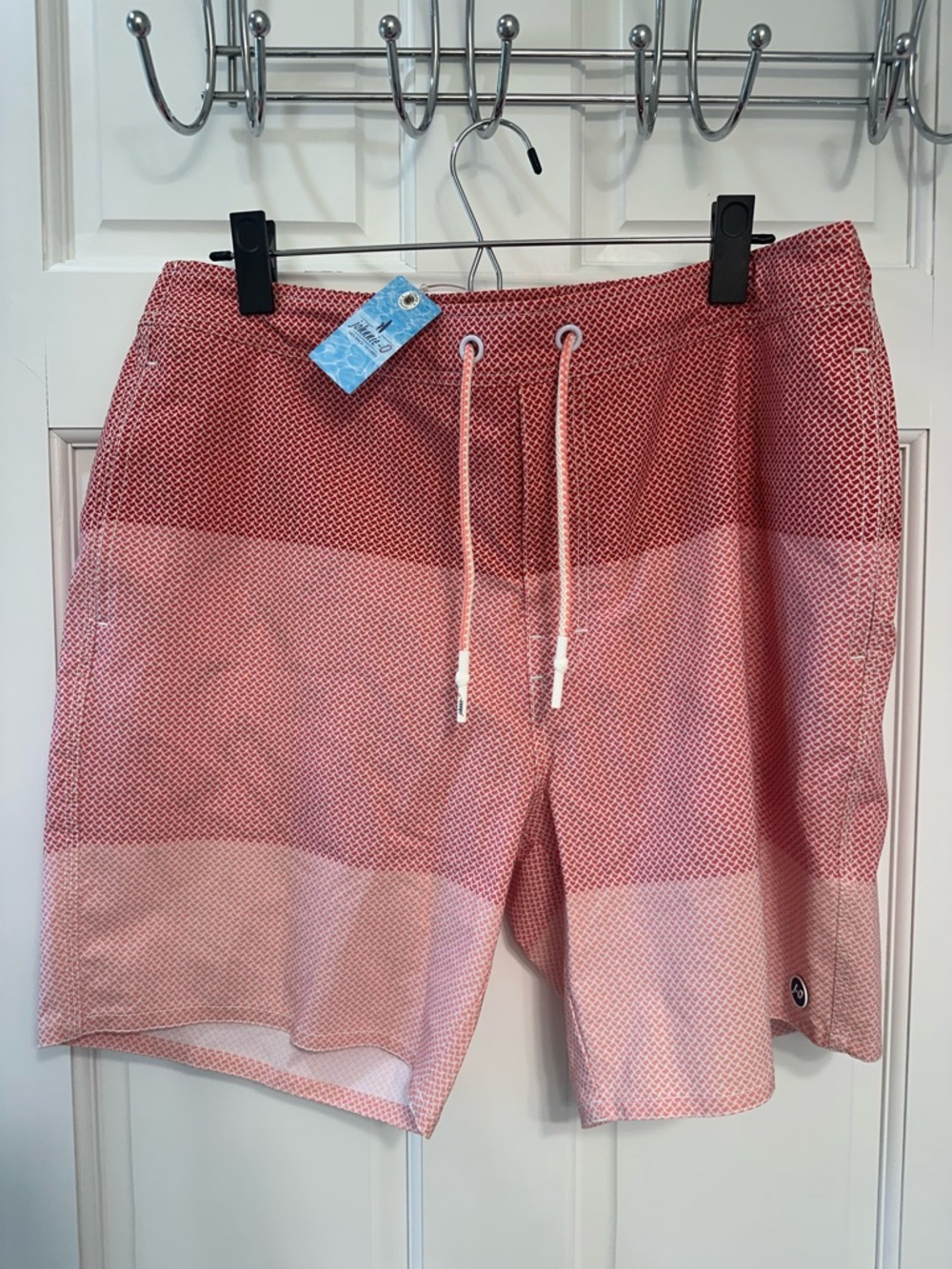 Johnnie-O Bida Coral Gradient Swim Trunks